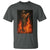 Funny Halloween Witch T Shirt Witch Lighting Cigarette With Flames Occult Unholy - Wonder Print Shop