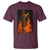 Funny Halloween Witch T Shirt Witch Lighting Cigarette With Flames Occult Unholy - Wonder Print Shop