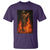 Funny Halloween Witch T Shirt Witch Lighting Cigarette With Flames Occult Unholy - Wonder Print Shop