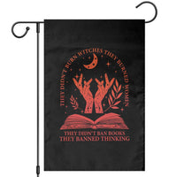 Feminist Witch Garden Flag They Didnt Burn Witches Women Halloween Feminism - Wonder Print Shop