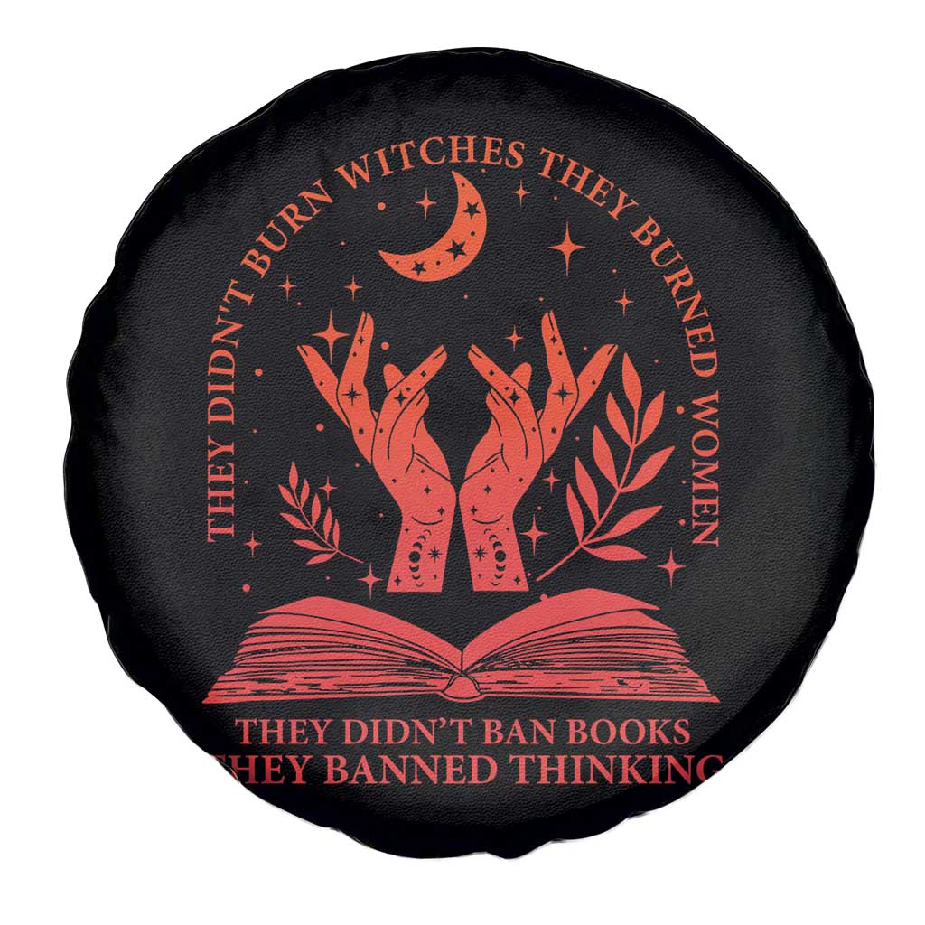 Feminist Witch Spare Tire Cover They Didnt Burn Witches Women Halloween Feminism - Wonder Print Shop