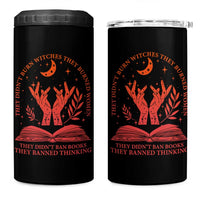 Feminist Witch 4 in 1 Can Cooler Tumbler They Didnt Burn Witches Women Halloween Feminism - Wonder Print Shop
