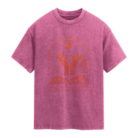 Feminist Witch Washed Cotton T-Shirt They Didnt Burn Witches Women Halloween Feminism