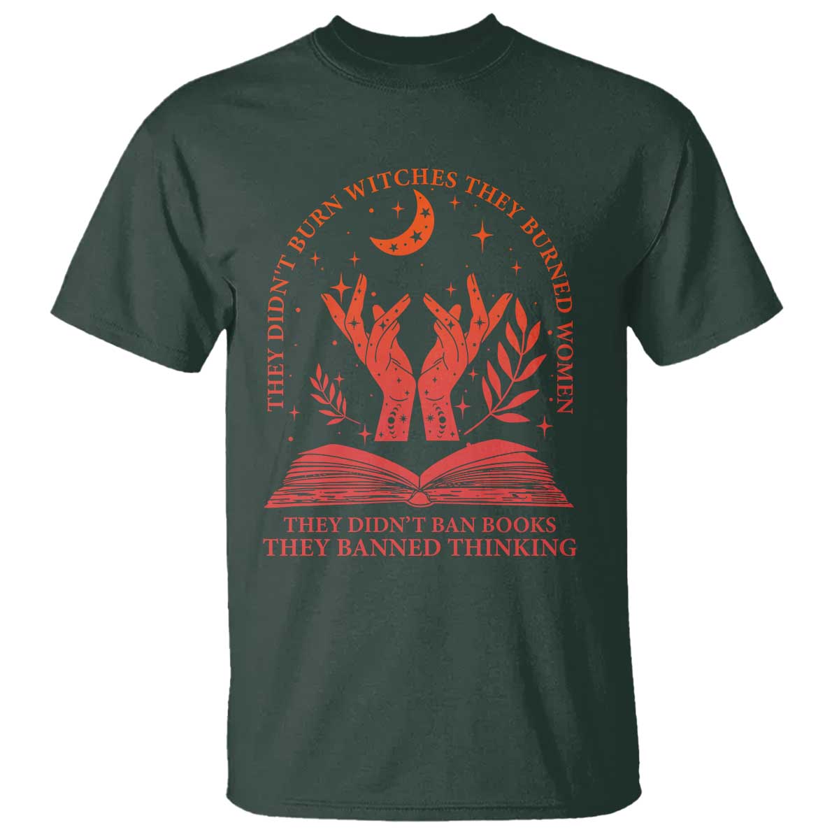 Feminist Witch T Shirt They Didnt Burn Witches Women Halloween Feminism - Wonder Print Shop