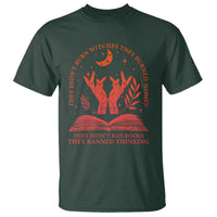 Feminist Witch T Shirt They Didnt Burn Witches Women Halloween Feminism - Wonder Print Shop