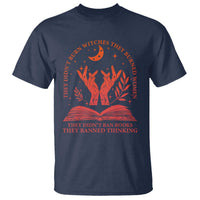 Feminist Witch T Shirt They Didnt Burn Witches Women Halloween Feminism - Wonder Print Shop