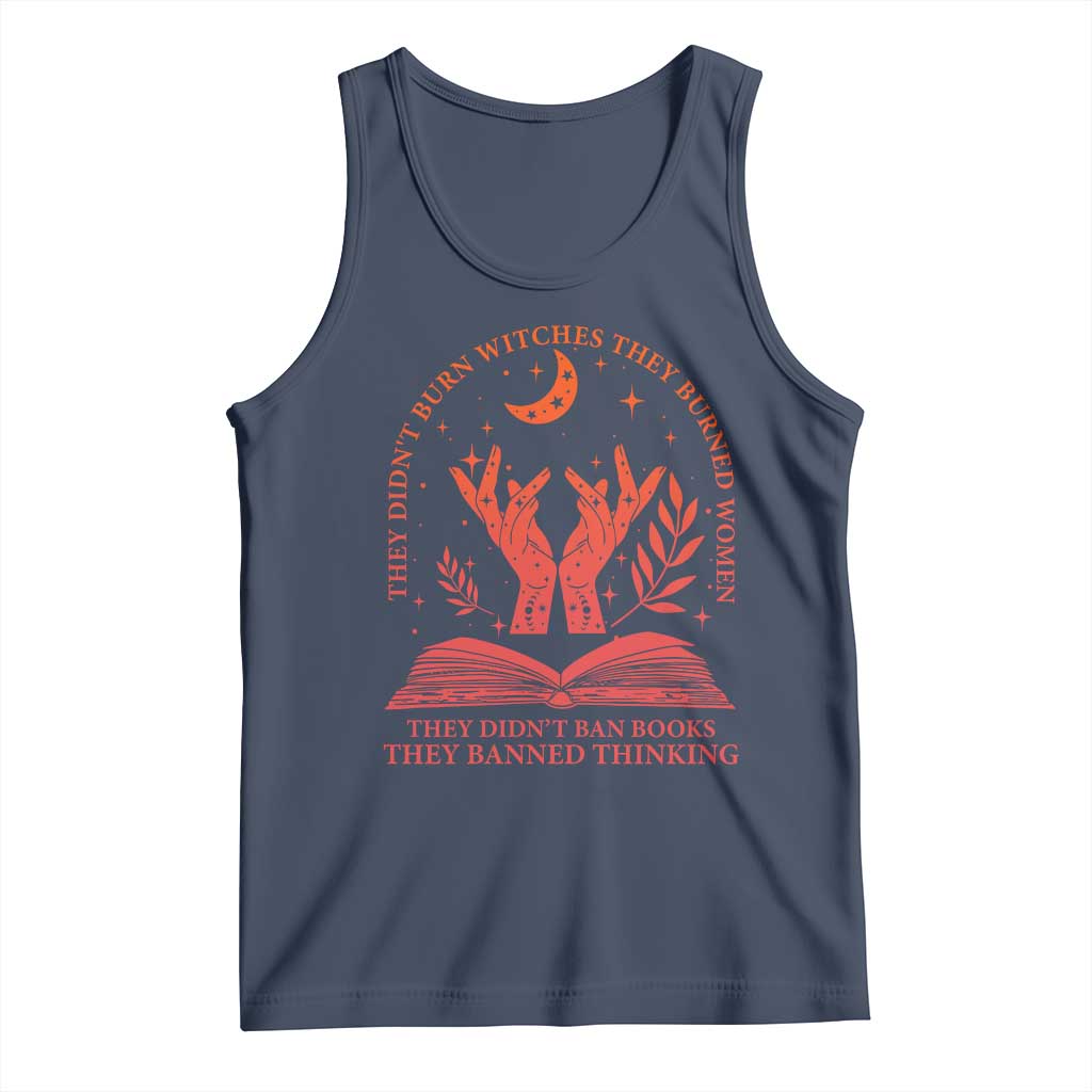 Feminist Witch Tank Top They Didnt Burn Witches Women Halloween Feminism - Wonder Print Shop