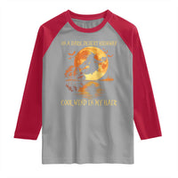 Funny Witch Raglan Shirt On A Dark Desert Highway Cool Wind In My Hair - Wonder Print Shop