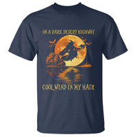 Funny Witch T Shirt On A Dark Desert Highway Cool Wind In My Hair - Wonder Print Shop