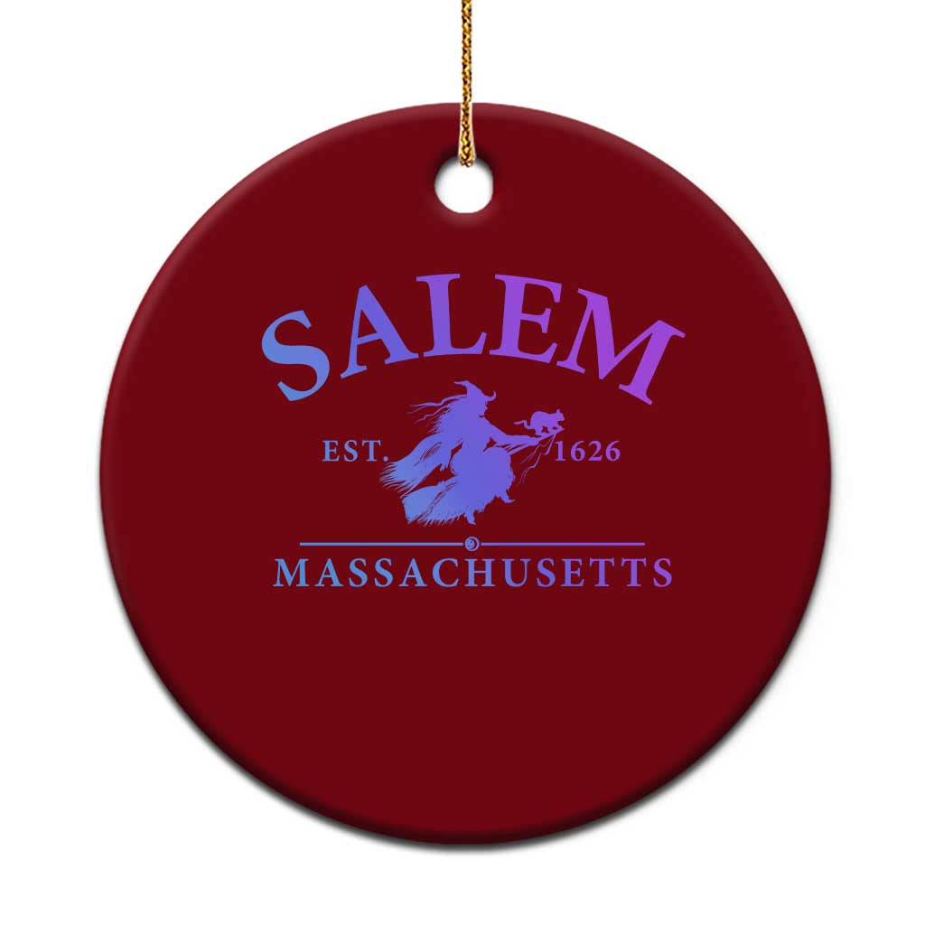 1692 They Missed One Ceramic Ornament Halloween Salem Witch Trials - Wonder Print Shop