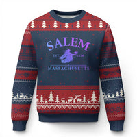 1692 They Missed One Ugly Christmas Sweater Halloween Salem Witch Trials - Wonder Print Shop