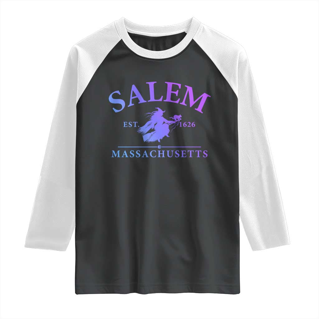 1692 They Missed One Raglan Shirt Halloween Salem Witch Trials - Wonder Print Shop