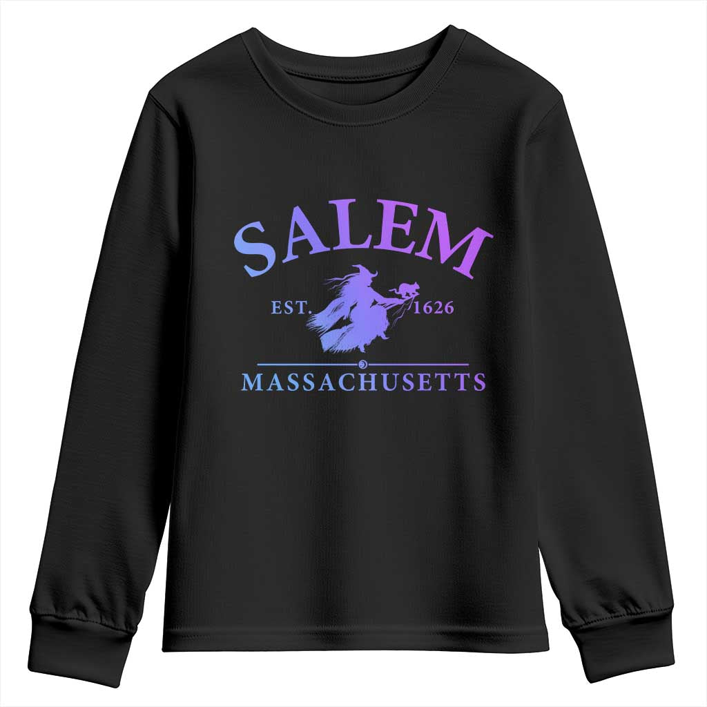 1692 They Missed One Youth Sweatshirt Halloween Salem Witch Trials - Wonder Print Shop