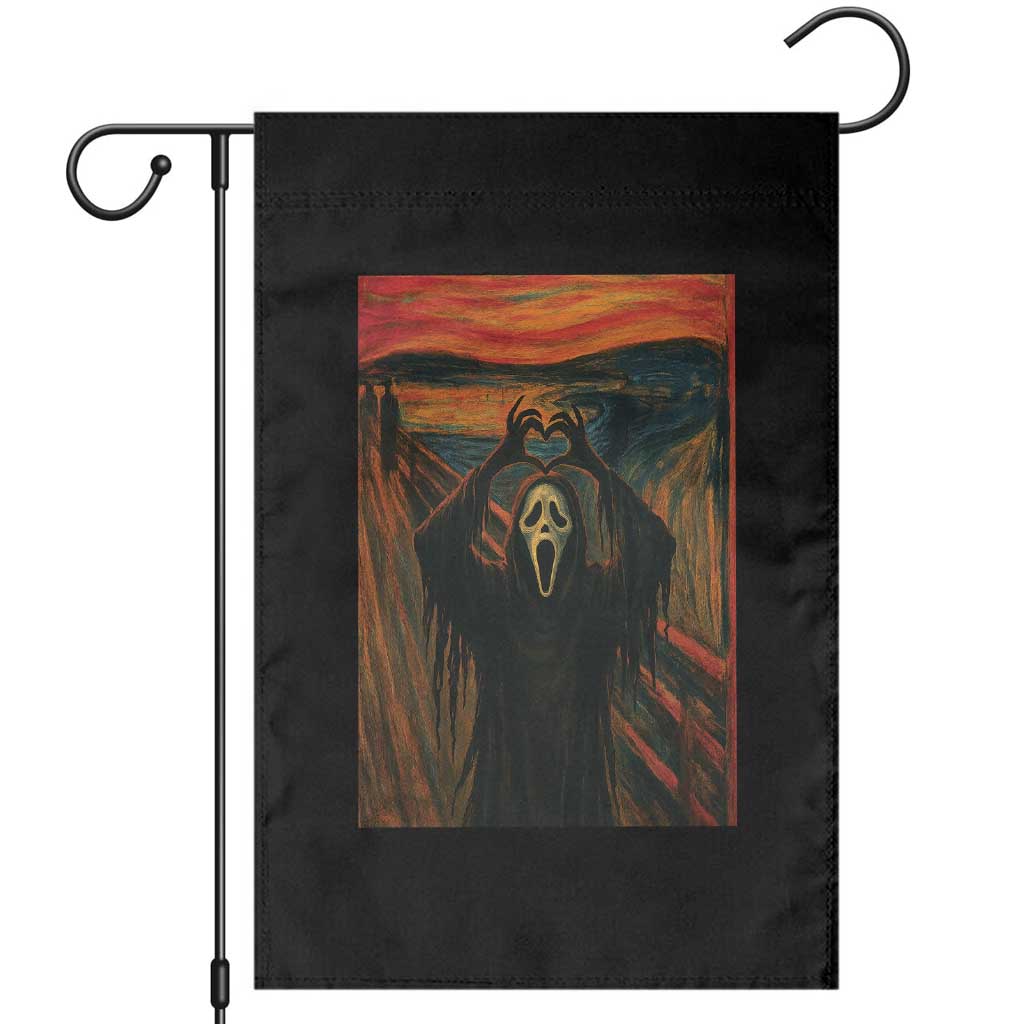Ghost Heart Hands Garden Flag Scary Face Horror Halloween - Wonder Print Shop