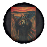 Ghost Heart Hands Spare Tire Cover Scary Face Horror Halloween - Wonder Print Shop