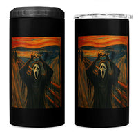 Ghost Heart Hands 4 in 1 Can Cooler Tumbler Scary Face Horror Halloween - Wonder Print Shop