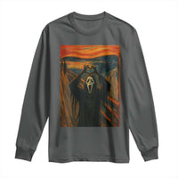 Ghost Heart Hands Long Sleeve Shirt Scary Face Horror Halloween - Wonder Print Shop