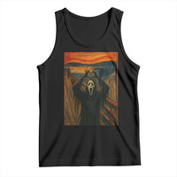 Ghost Heart Hands Tank Top Scary Face Horror Halloween - Wonder Print Shop