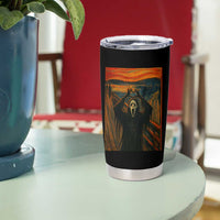 Ghost Heart Hands Tumbler Cup Scary Face Horror Halloween - Wonder Print Shop