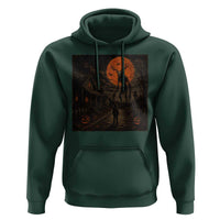 Wendigo Halloween Hoodie Vintage Deer Skull Spooky Night Graphic