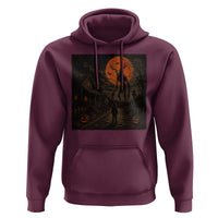 Wendigo Halloween Hoodie Vintage Deer Skull Spooky Night Graphic