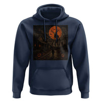 Wendigo Halloween Hoodie Vintage Deer Skull Spooky Night Graphic