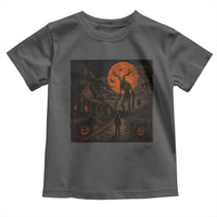 Wendigo Halloween Toddler T Shirt Vintage Deer Skull Spooky Night Graphic