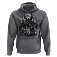 Cryptid Monsters Urban Legends Hoodie Vintage Dark Folklore Leave Before Dark Graphic
