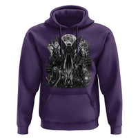 Cryptid Monsters Urban Legends Hoodie Vintage Dark Folklore Leave Before Dark Graphic