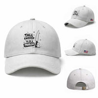 Tall Enough To Be A Problem Funny Duck Humor Baseball Cap