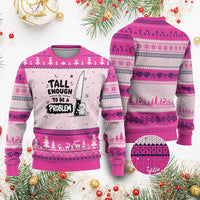 Tall Enough To Be A Problem Funny Duck Humor Ugly Christmas Sweater
