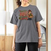 Grab Your Balls Its Canning Season Funny Food Preservation T Shirt For Women Vintage Retro Country Girl Graphic
