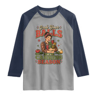 Grab Your Balls Its Canning Season Funny Food Preservation Raglan Shirt