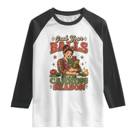 Grab Your Balls Its Canning Season Funny Food Preservation Raglan Shirt