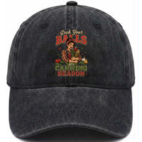 Grab Your Balls Its Canning Season Funny Food Preservation Washed Cotton Baseball Cap