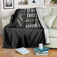 If I Had 12 Guns and The Government Math Second Amendment Throw Blanket