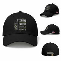 If I Had 12 Guns and The Government Math Second Amendment Baseball Cap