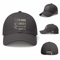If I Had 12 Guns and The Government Math Second Amendment Baseball Cap