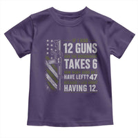 If I Had 12 Guns and The Government Math Second Amendment Toddler T Shirt