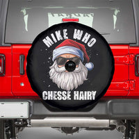 Funny Santa Jokes Spare Tire Cover Mike Who Chesse Hairy Inappropriate Adult Humor Christmas - Wonder Print Shop