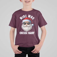 Funny Santa Jokes T Shirt For Kid Mike Who Chesse Hairy Inappropriate Adult Humor Christmas - Wonder Print Shop