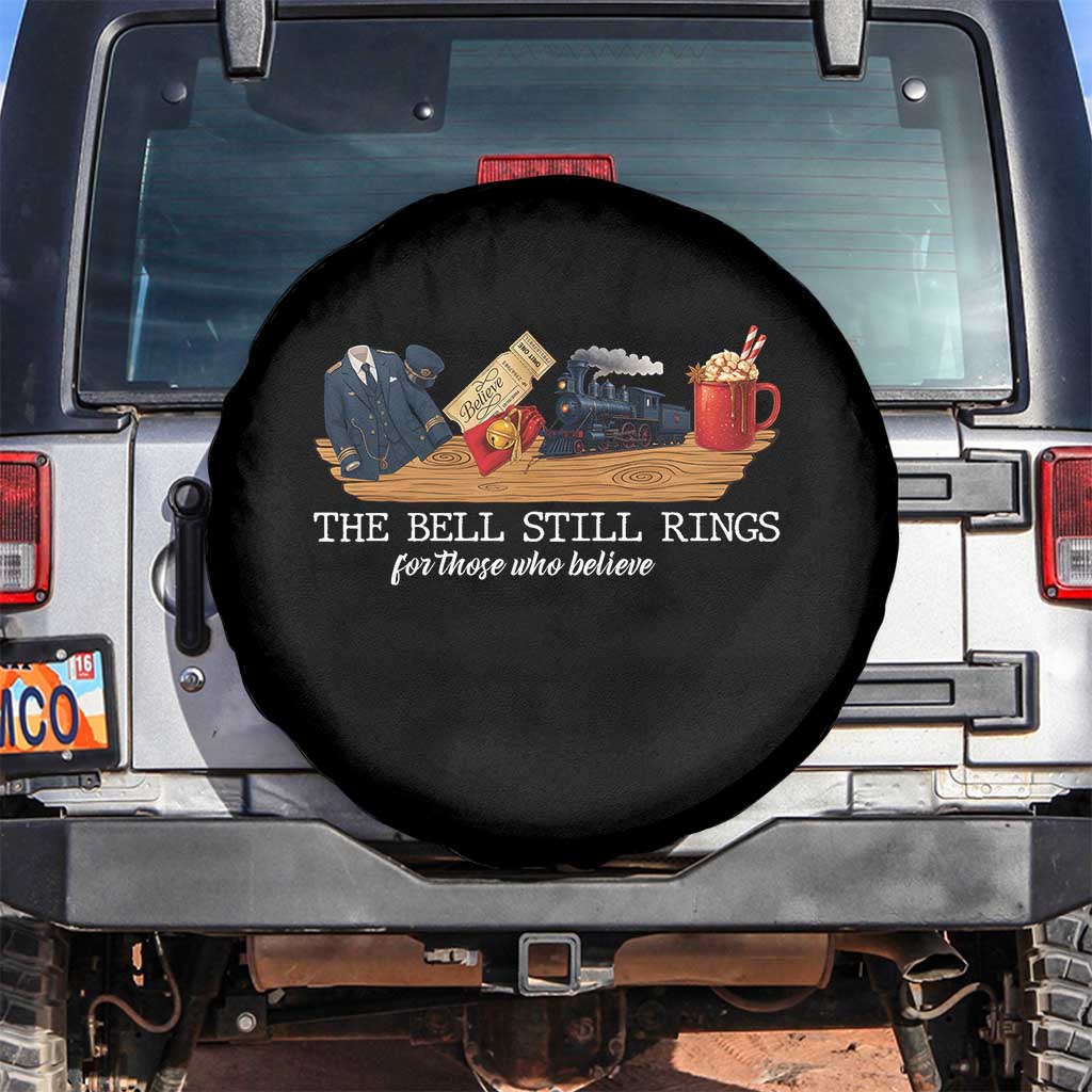 Believe Polar Express Spare Tire Cover The Bell Still Rings For Those Who Still Truly Believe - Wonder Print Shop