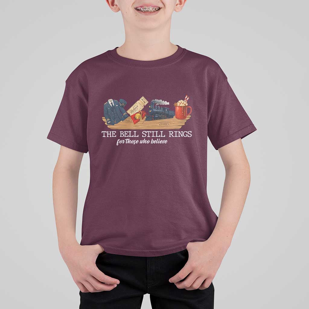 Believe Polar Express T Shirt For Kid The Bell Still Rings For Those Who Still Truly Believe - Wonder Print Shop