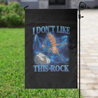 Marcus The Worm Meme Garden Flag I Don't Like This Rock Bootleg - Wonder Print Shop