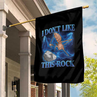 Marcus The Worm Meme Garden Flag I Don't Like This Rock Bootleg - Wonder Print Shop