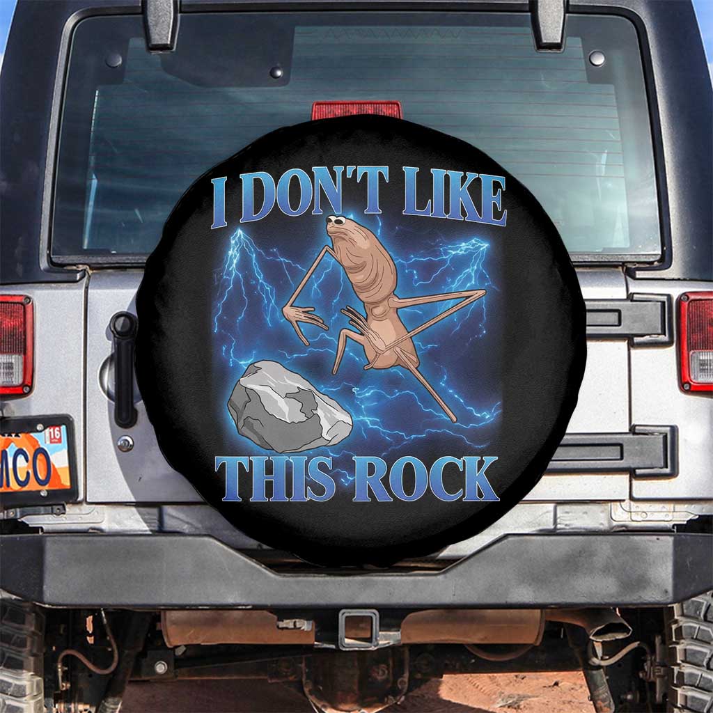 Marcus The Worm Meme Spare Tire Cover I Don't Like This Rock Bootleg - Wonder Print Shop