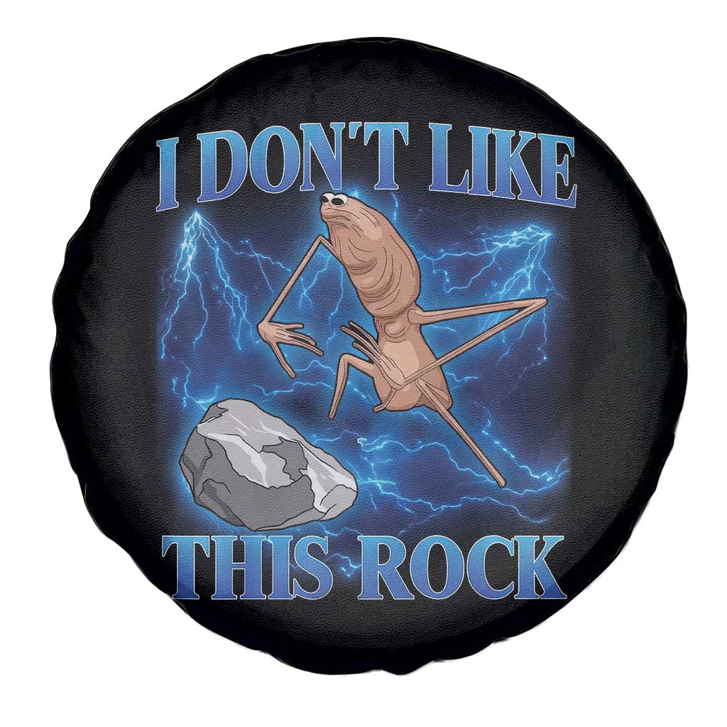 Marcus The Worm Meme Spare Tire Cover I Don't Like This Rock Bootleg - Wonder Print Shop