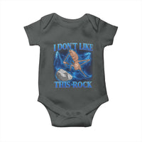 Marcus The Worm Meme Baby Onesie I Don't Like This Rock Bootleg - Wonder Print Shop