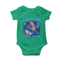 Marcus The Worm Meme Baby Onesie I Don't Like This Rock Bootleg - Wonder Print Shop