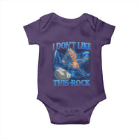 Marcus The Worm Meme Baby Onesie I Don't Like This Rock Bootleg - Wonder Print Shop
